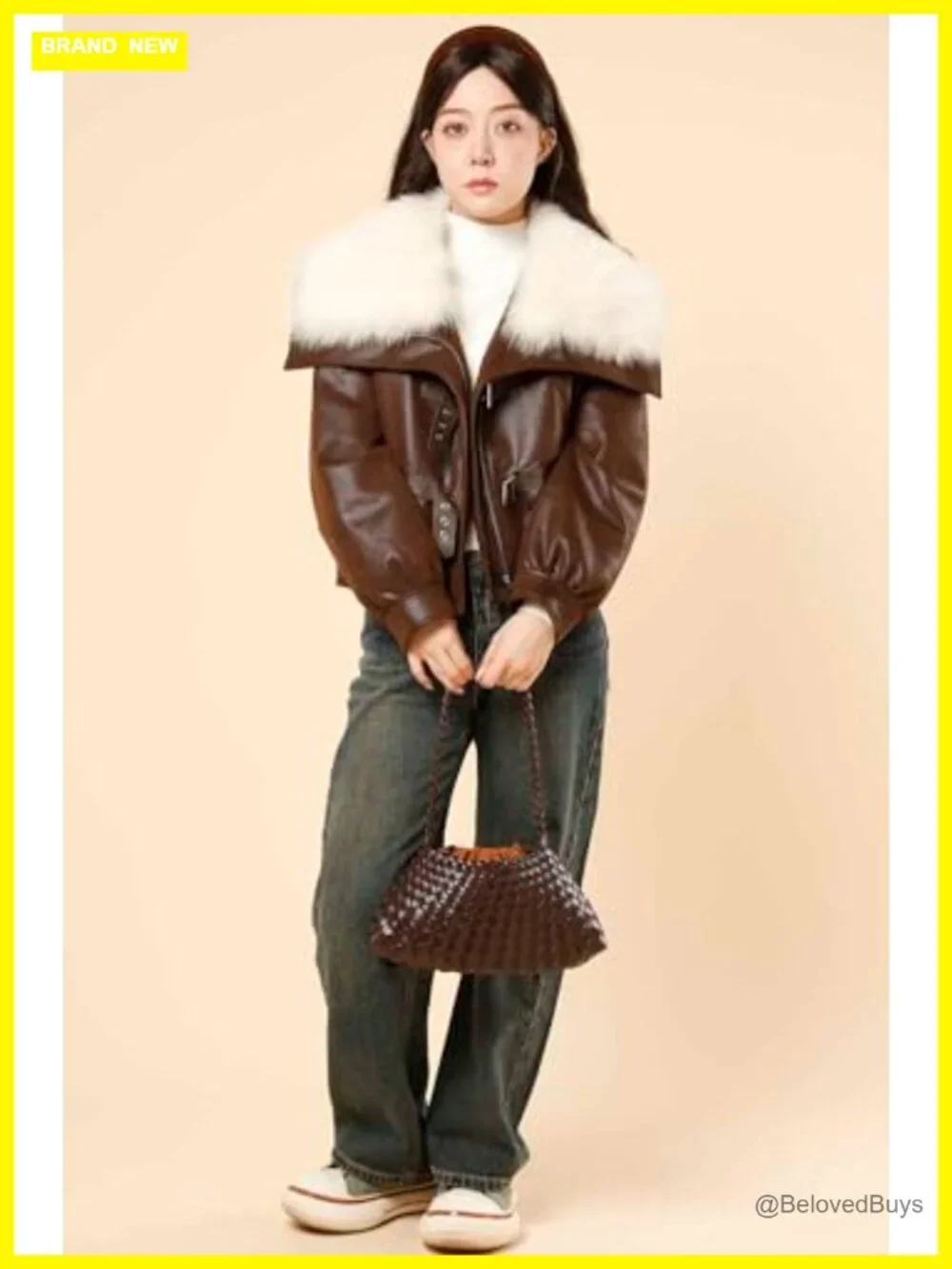Woven Shoulder Bag Cute Hobo Purse Tote Handbag